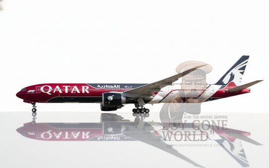 JC WINGS B777-300ER QATAR AIRWAYS "FORMULA 1" (FLAPS DOWN) REG: A7-BEG