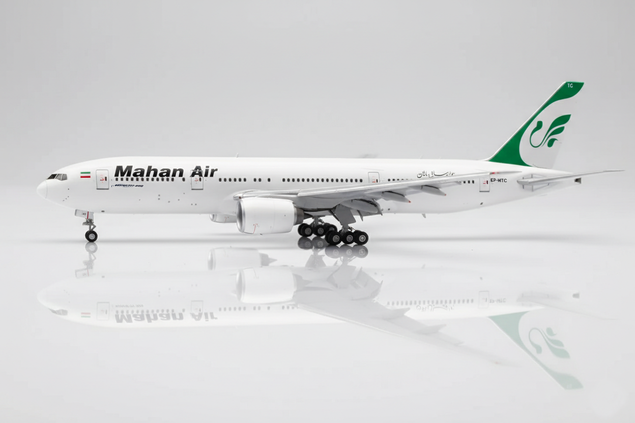 JC WINGS B777-200ER MAHAN AIR "IRANS 1ST BOEING 777" REG: EP-MTC