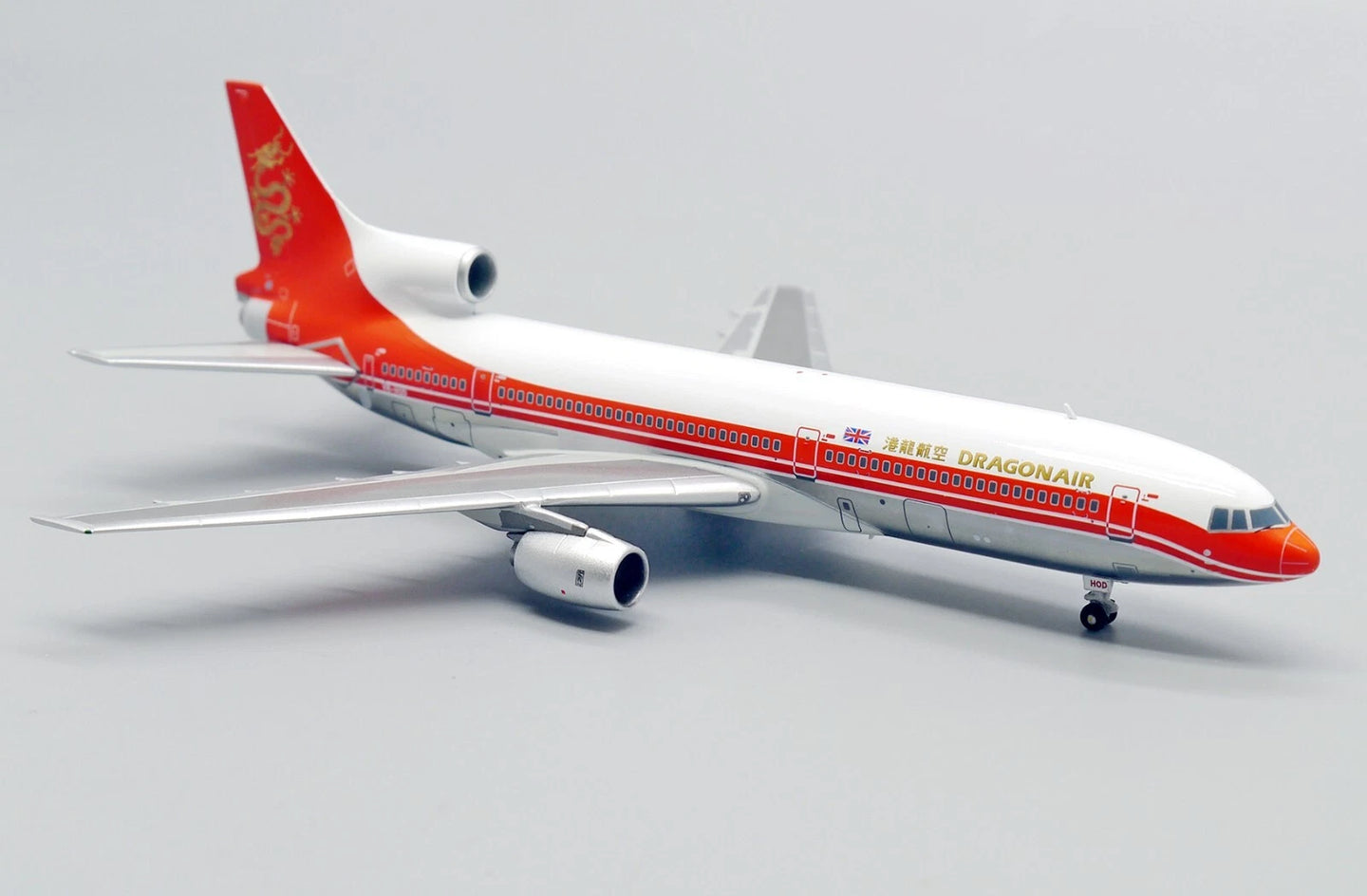 JC WINGS L-1011 DRAGONAIR TRISTAR (POLISHED) REG: VR-HOD