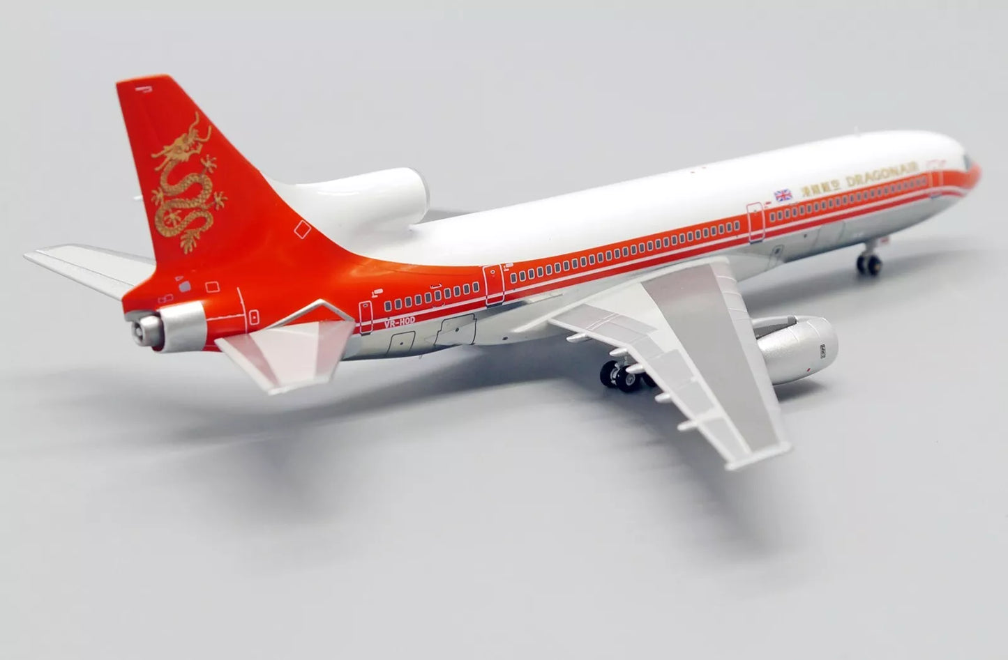 JC WINGS L-1011 DRAGONAIR TRISTAR (POLISHED) REG: VR-HOD