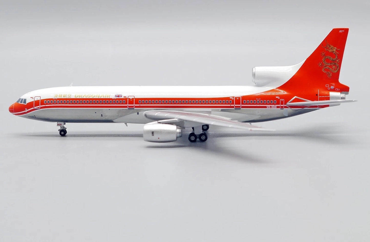 JC WINGS L-1011 DRAGONAIR TRISTAR (POLISHED) REG: VR-HOD