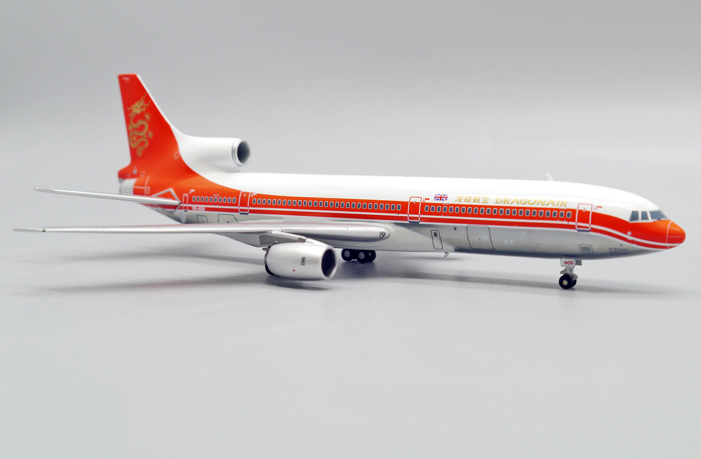 JC WINGS L-1011 DRAGONAIR TRISTAR (POLISHED) REG: VR-HOD