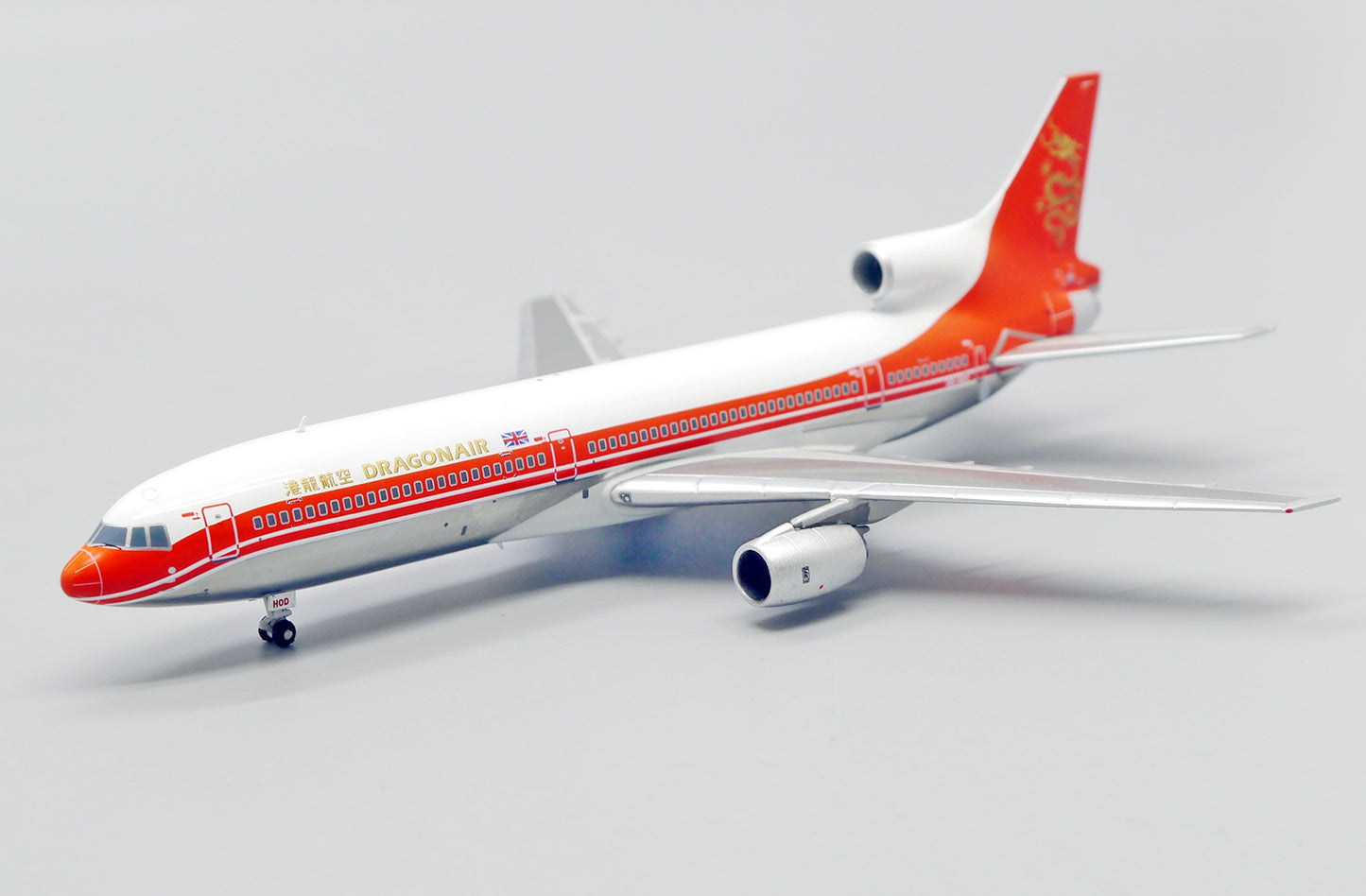 JC WINGS L-1011 DRAGONAIR TRISTAR (POLISHED) REG: VR-HOD