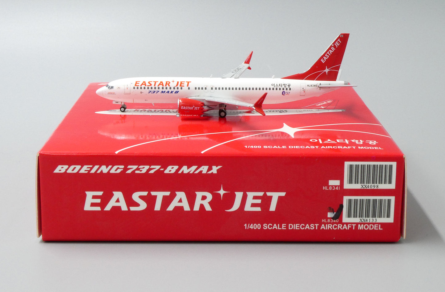 JC WINGS B737 MAX 8 EASTAR JET REG: HL8340