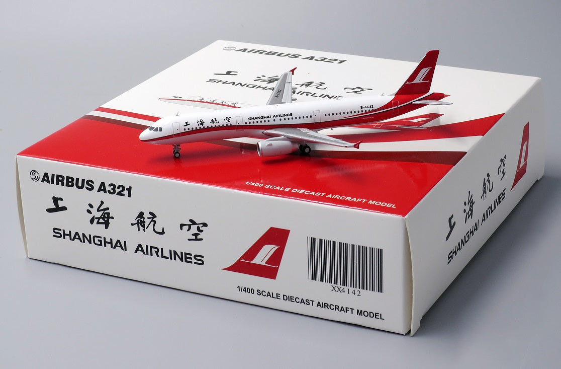 JC WINGS A321-200 SHANGHAI AIRLINES REG: B-6642