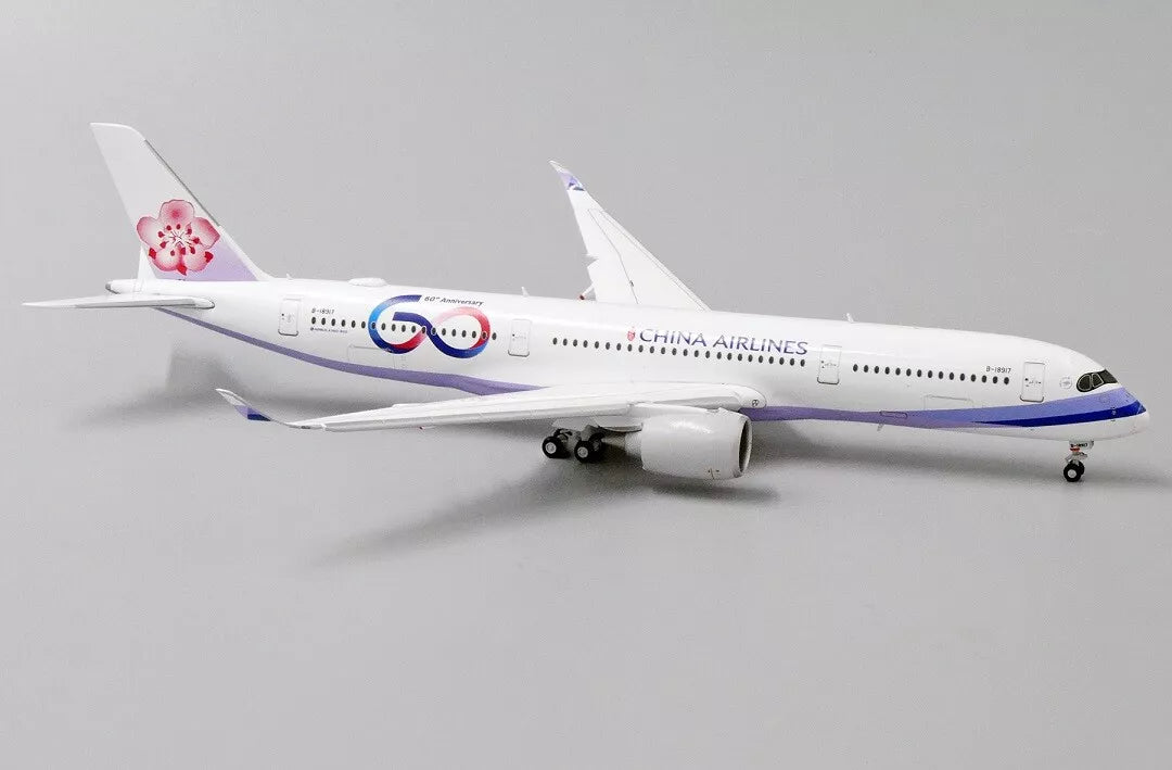 JC WINGS A350 CHINA AIRLINES "60TH ANNIVERSARY" (FLAPS DOWN) REG:B-18917