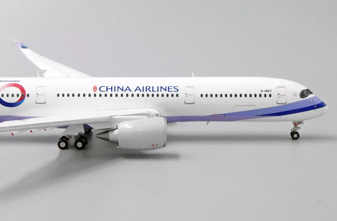 JC WINGS A350 CHINA AIRLINES "60TH ANNIVERSARY" (FLAPS DOWN) REG:B-18917