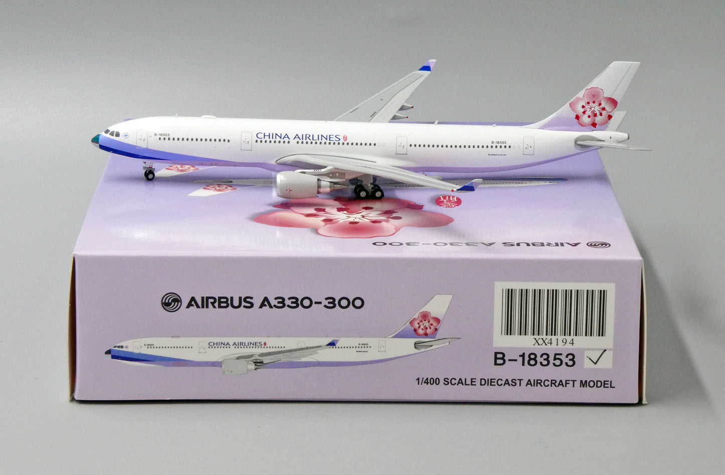 JC WINGS A330-300 CHINA AIRLINES "SPECIAL NOSE" REG: B-18353