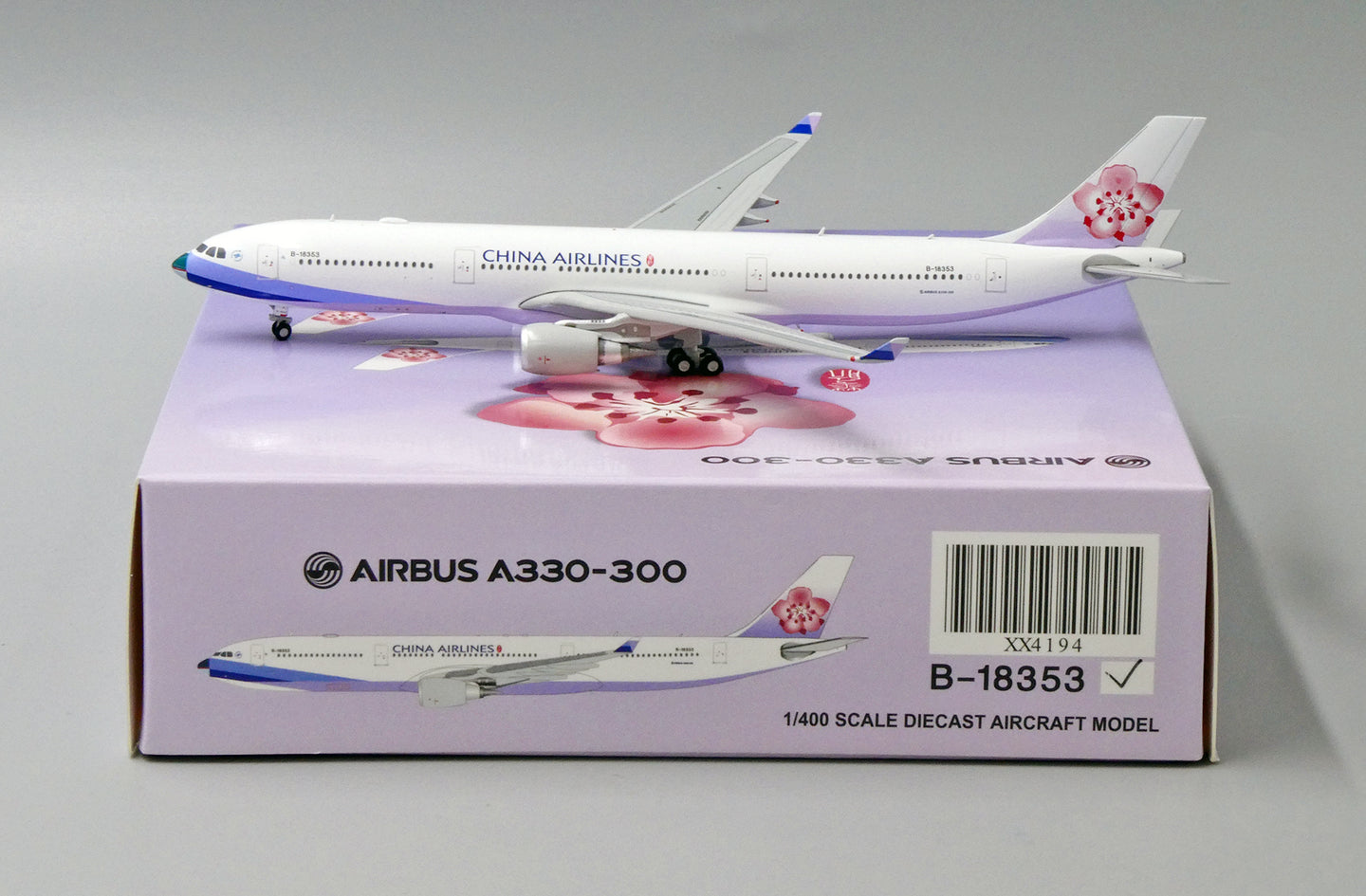 JC WINGS A330-300 CHINA AIRLINES "SPECIAL NOSE" REG: B-18353
