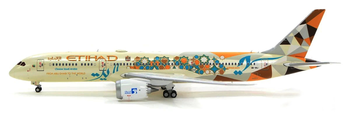 JC WINGS B787-9 DREAMLINER ETIHAD AIRWAYS "ADNOC LIVERY" REG: A6-BLI
