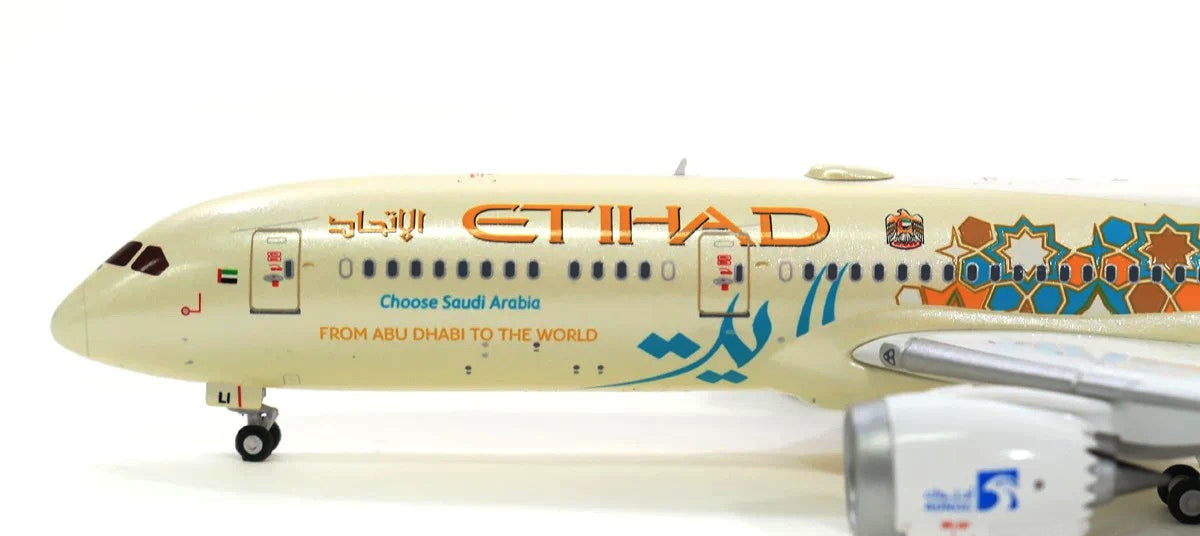 JC WINGS B787-9 DREAMLINER ETIHAD AIRWAYS "ADNOC LIVERY" REG: A6-BLI