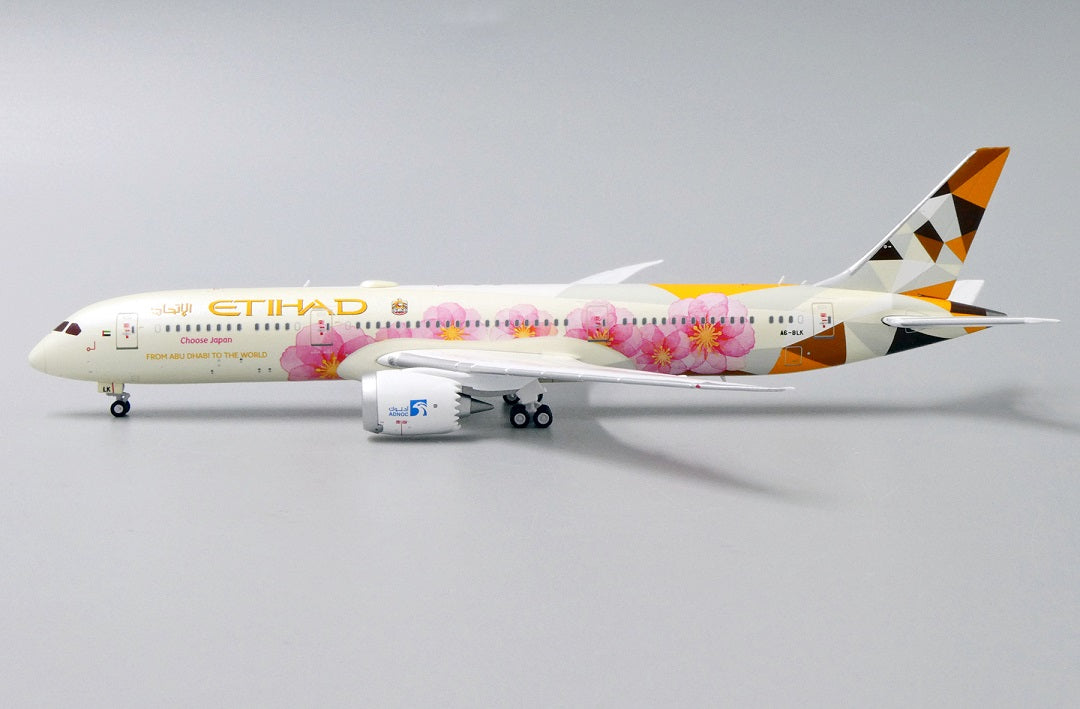 JC WINGS B787-9 DREAMLINER ETIHAD AIRWAYS "CHOOSE JAPAN LIVERY" REG: A6-BLK