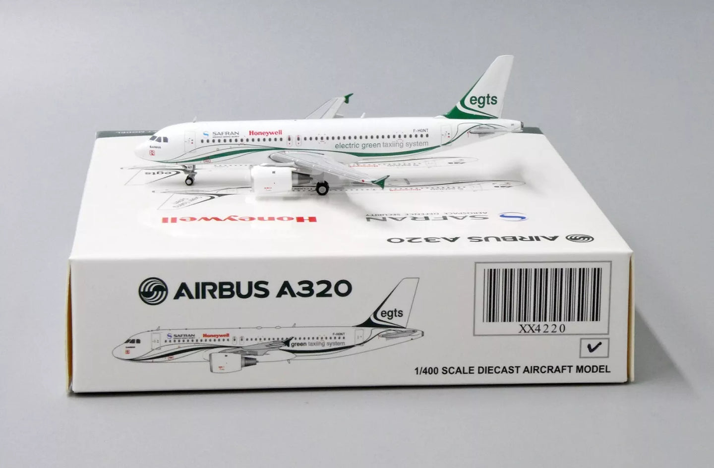 JC WINGS A320 SAFRAN "EGTS LIVERY" REG: F-HGNT