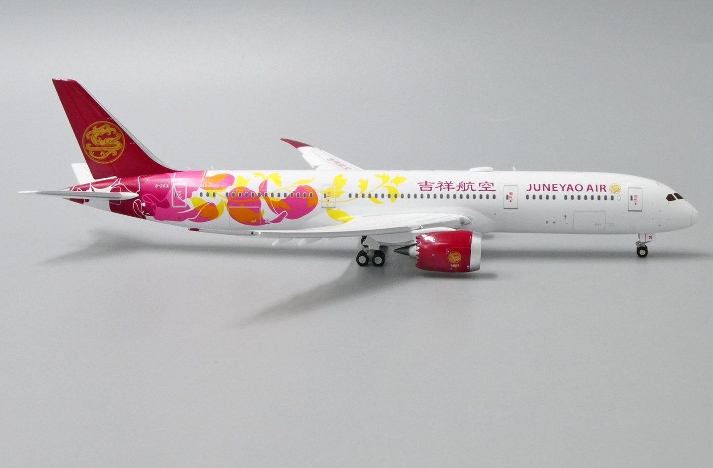 JC WINGS B787-9 JUNEYAO AIRLINES (FLAP DOWN) REG: B-20D1