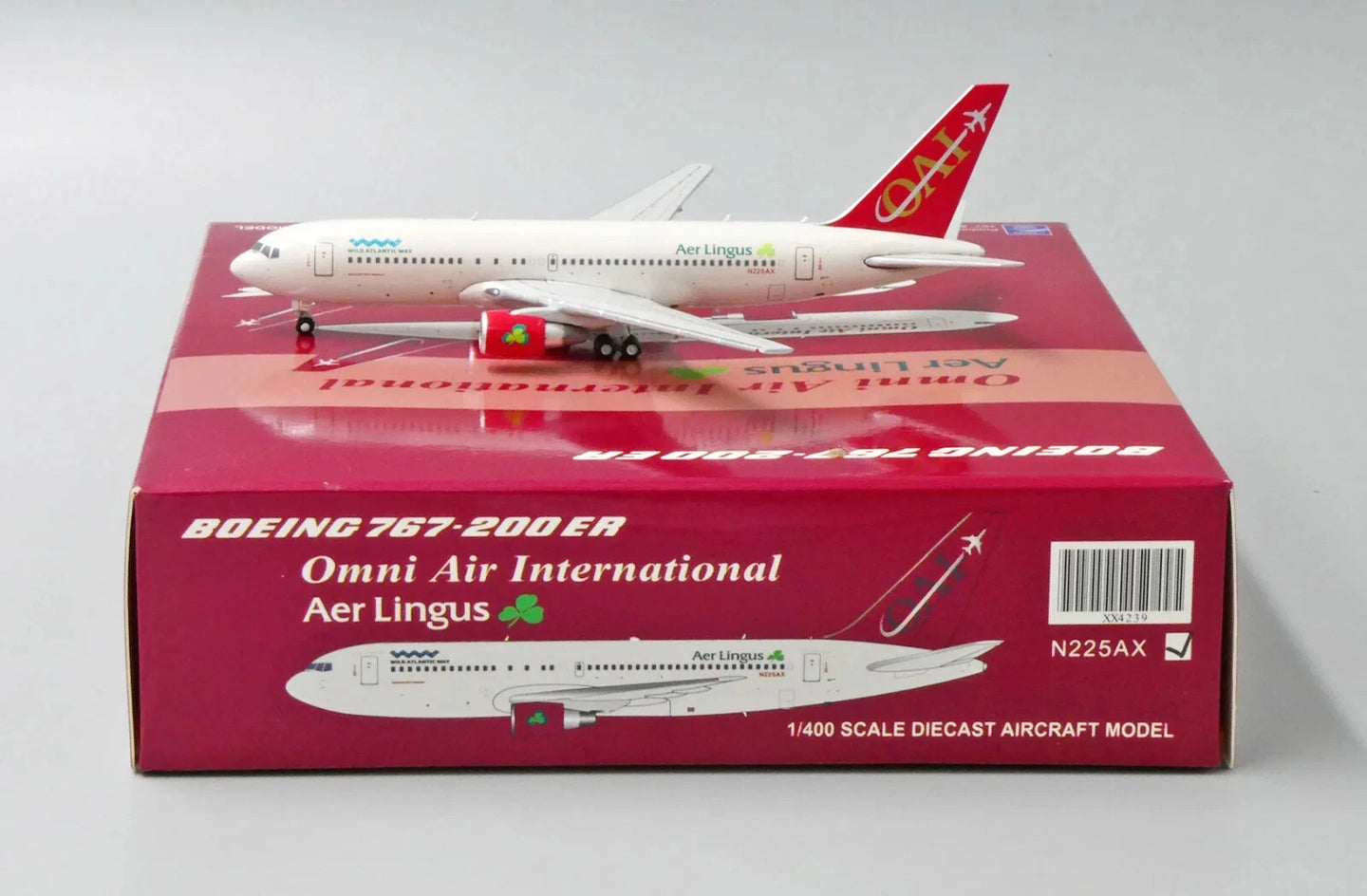 JC WINGS B767-200ER OMNI AIR INTERNATIONAL REG: N225AX