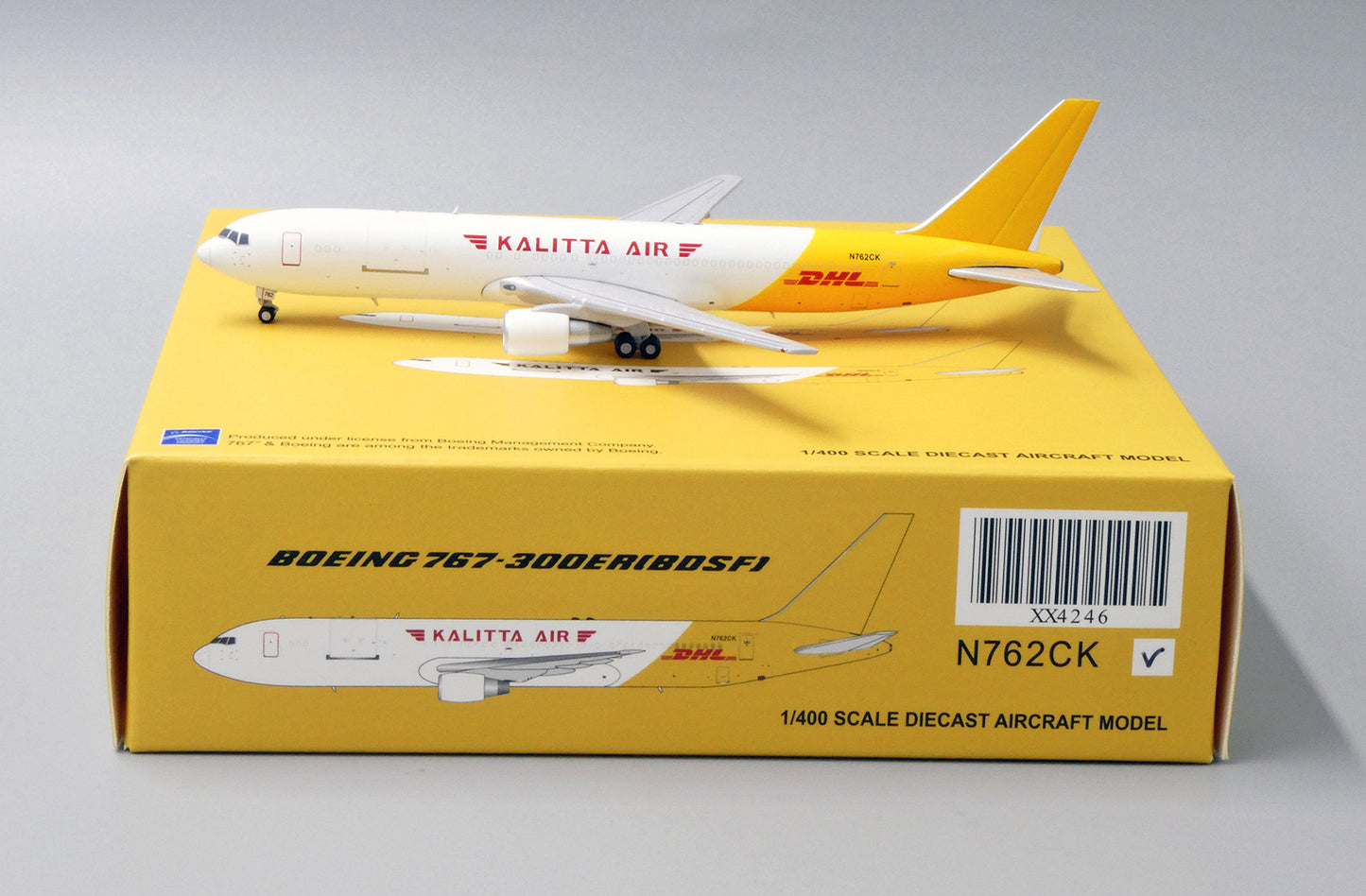 JC WINGS B767-300ER(BCF) KALITTA AIR REG: N762CK