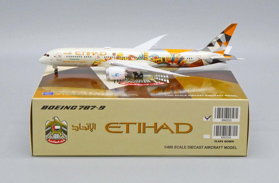 JC WINGS B787-9 DREAMLINER ETIHAD AIRWAYS "CHOOSE ITALY LIVERY" REG: A6-BLH
