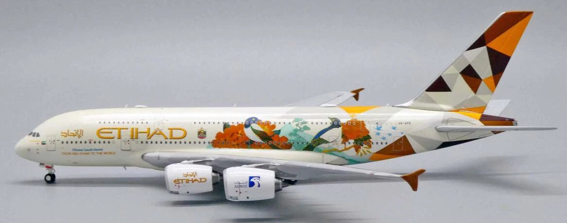 JCWINGS A380 ETIHAD AIRWAYS 'CHOOSE SOUTH KOREA' REG: A6-APG