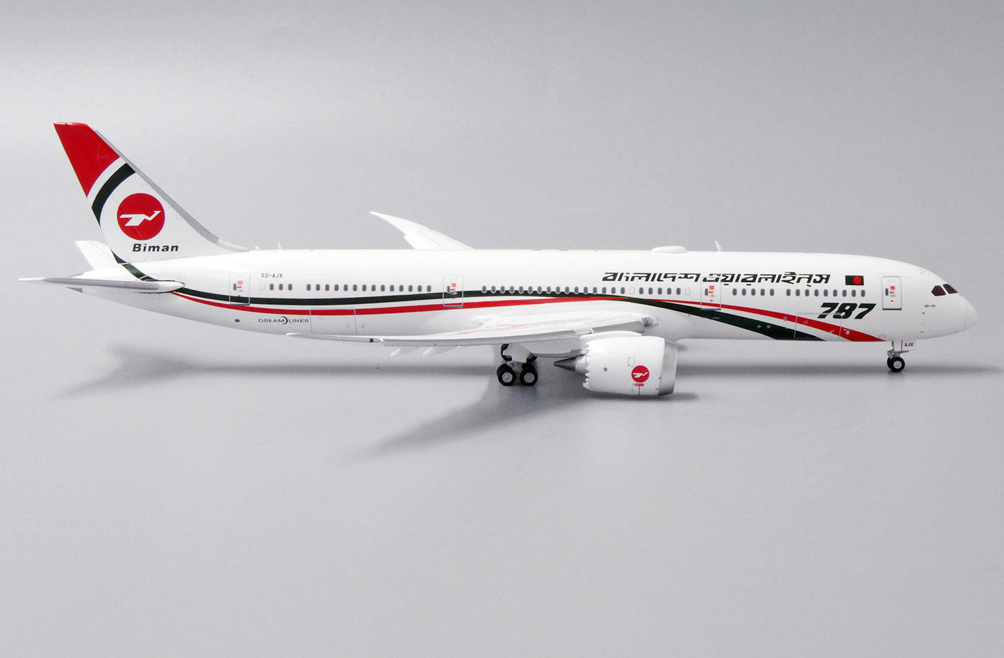JC WINGS B787-9 BIMAN BANGLADESH AIRLINES (FLAPS DOWN) REG: S2-AJX