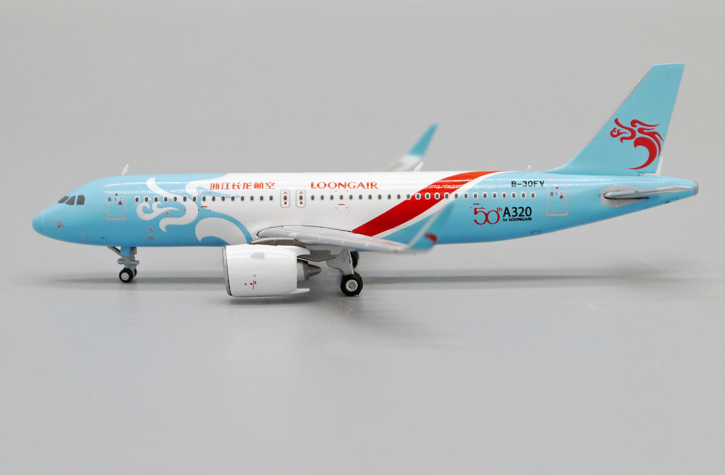 JC WINGS A320 LOONGAIR "50TH A320" REG: B-30FV