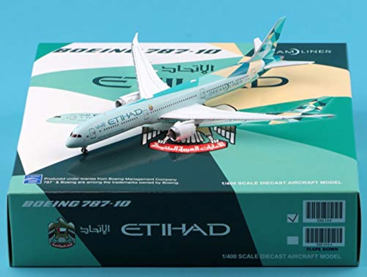 JC WINGS B787-10 DREAMLINER ETIHAD AIRWAYS (ETIHAD GREENLINER) REG: A6-BMH