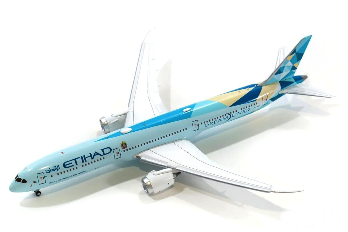JC WINGS B787-10 ETIHAD AIRWAYS (GREENLINER) (FLAPS DOWN) REG: A6-BMH