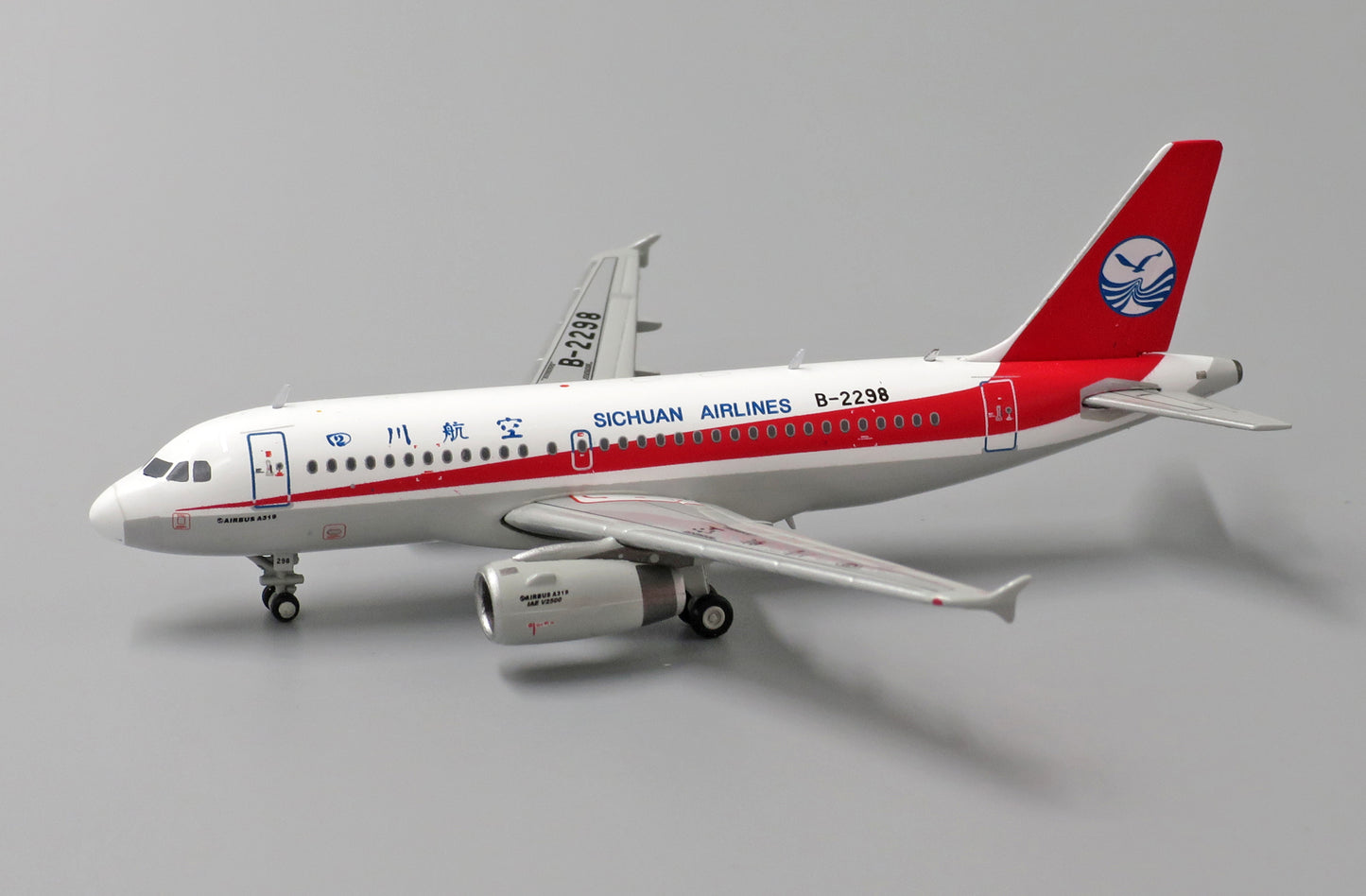 JCWINGS A319 SICHUAN AIRLINES REG B-2298