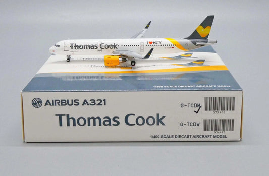 JC WINGS A321 THOMAS COOK I LOVE MCR REG: G-TCDM