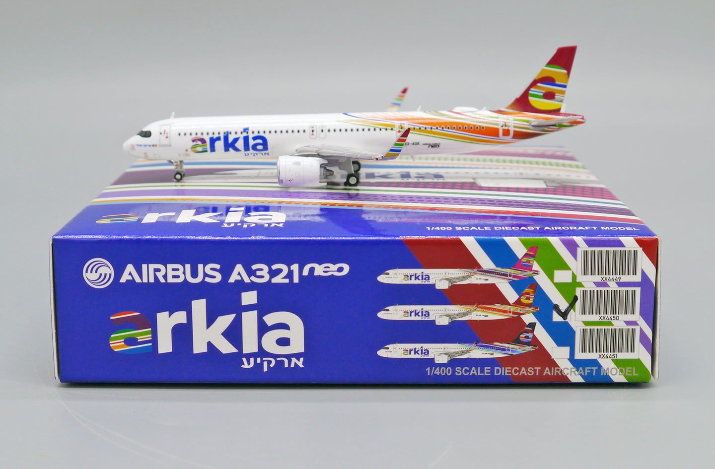 JC WINGS  A321NEO ARKIA ISRAELI AIRLINES REG: 4X-AGK
