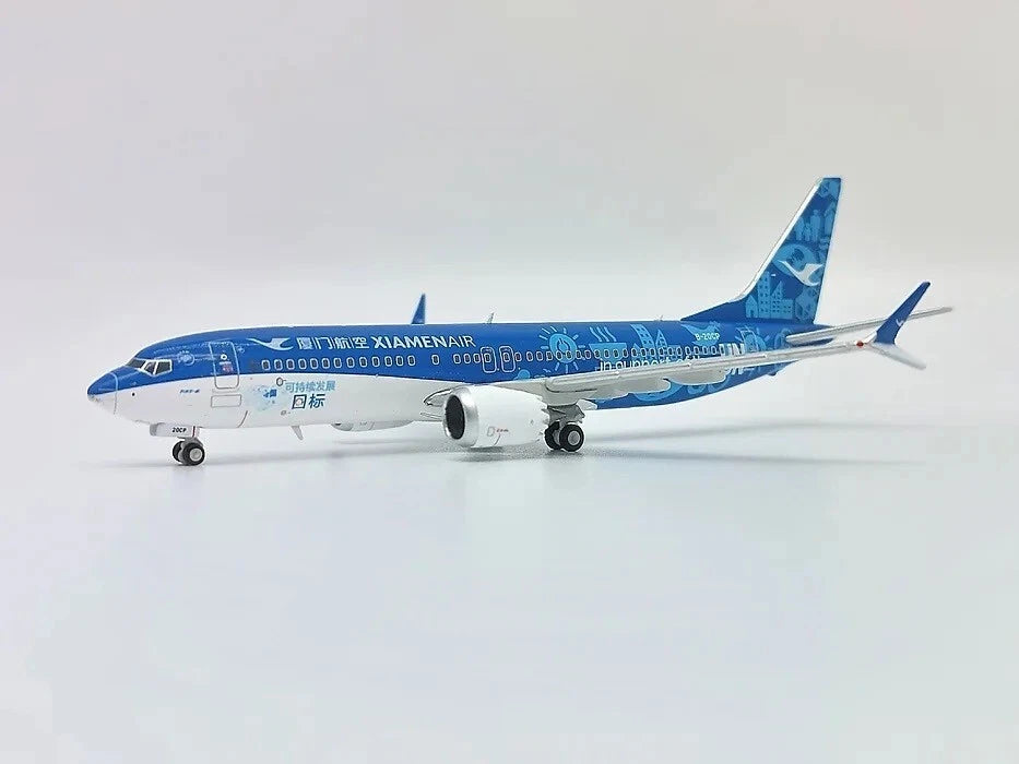 JC WINGS B737-8 MAX XIAMEN AIRLINES "UN GOALS" REG: B-20CP