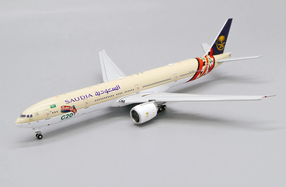 JC WINGS B777-300(ER) SAUDI ARABIAN AIRLINES "G20 LIVERY" (FLAPS DOWN) REG: HZ-AK42