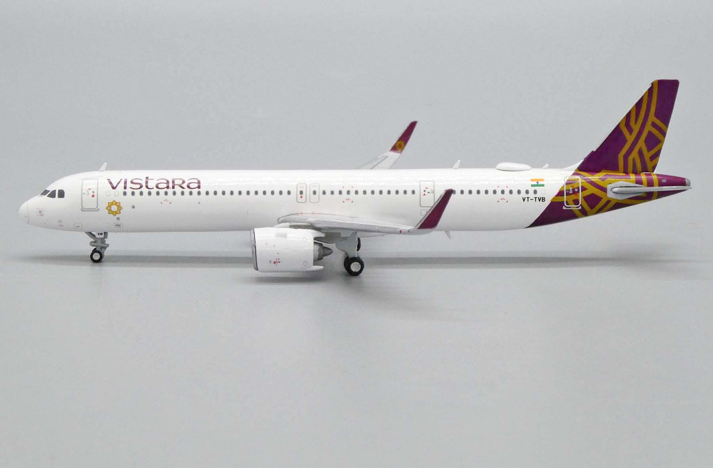 JCWINGS VISTARA A321NEO REG: VT-TVB