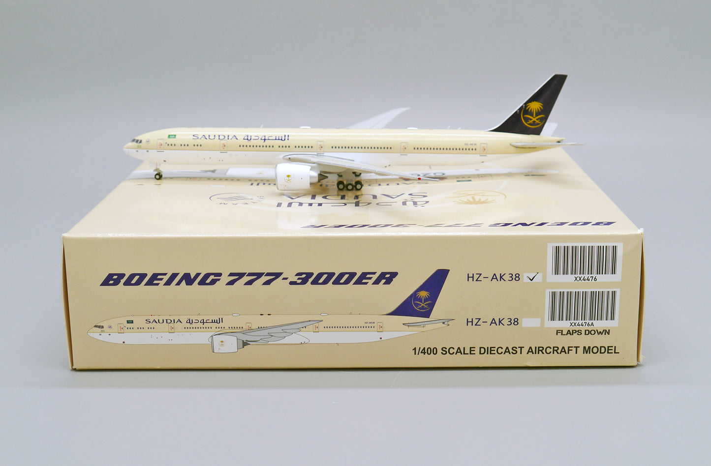 JC WINGS B777-300ER SAUDI ARABIAN AIRLINES REG: HZ-AK38