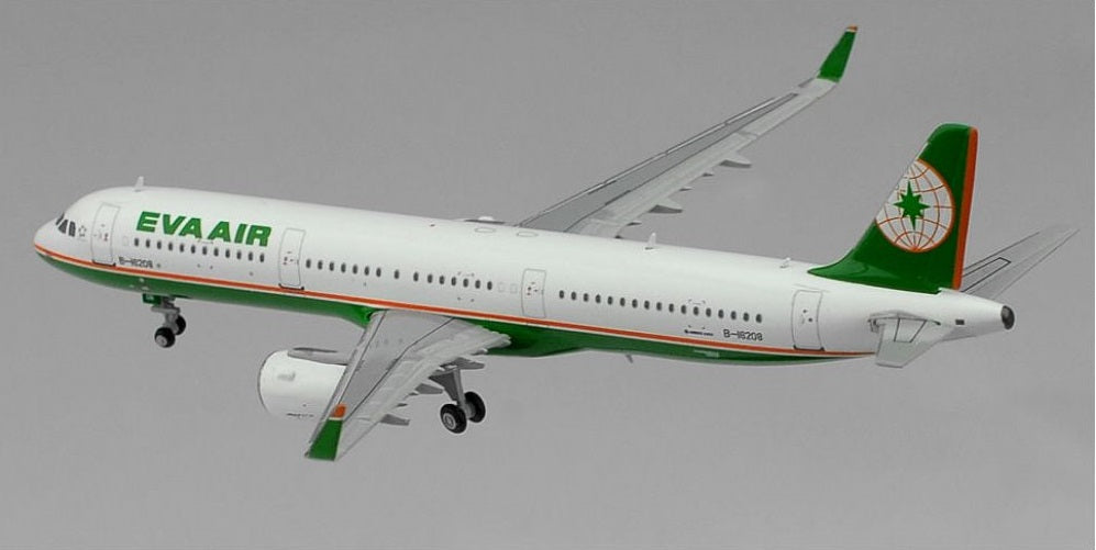 JC WINGS A321 200SL EVA AIR "OLD COLOURS" REG: B-16208