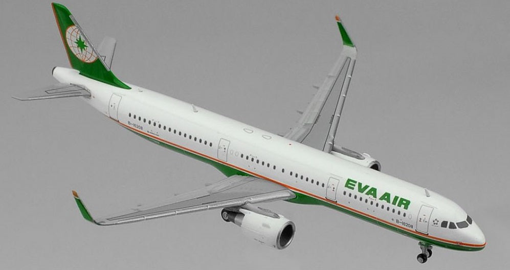 JC WINGS A321 200SL EVA AIR "OLD COLOURS" REG: B-16208