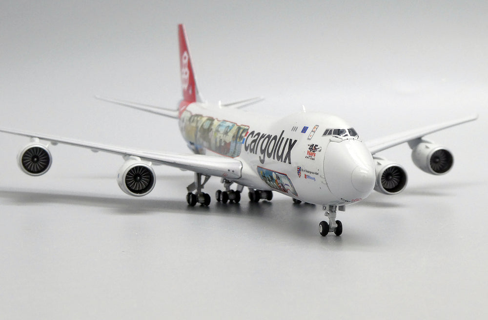 JC WINGS B747-8F CARGOLUX "CUTAWAY LIVERY" (INTERACTIVE SERIES) REG: LX-VCM
