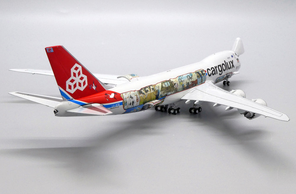 JC WINGS B747-8F CARGOLUX "CUTAWAY LIVERY" (INTERACTIVE SERIES) REG: LX-VCM