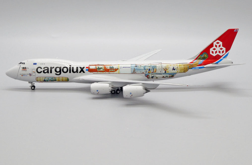 JC WINGS B747-8F CARGOLUX "CUTAWAY LIVERY" (INTERACTIVE SERIES) REG: LX-VCM