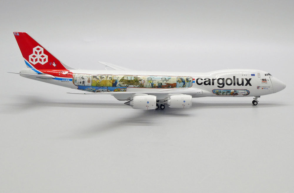JC WINGS B747-8F CARGOLUX "CUTAWAY LIVERY" (INTERACTIVE SERIES) REG: LX-VCM