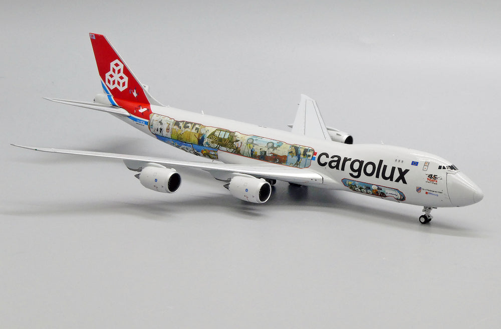 JC WINGS B747-8F CARGOLUX "CUTAWAY LIVERY" (INTERACTIVE SERIES) REG: LX-VCM