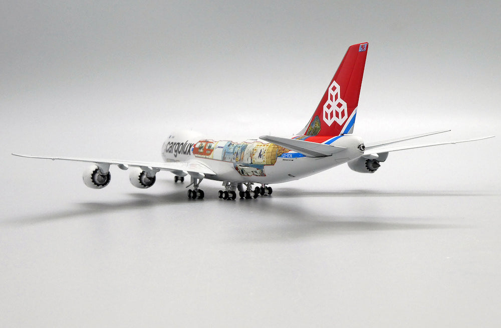 JC WINGS B747-8F CARGOLUX "CUTAWAY LIVERY" (INTERACTIVE SERIES) REG: LX-VCM