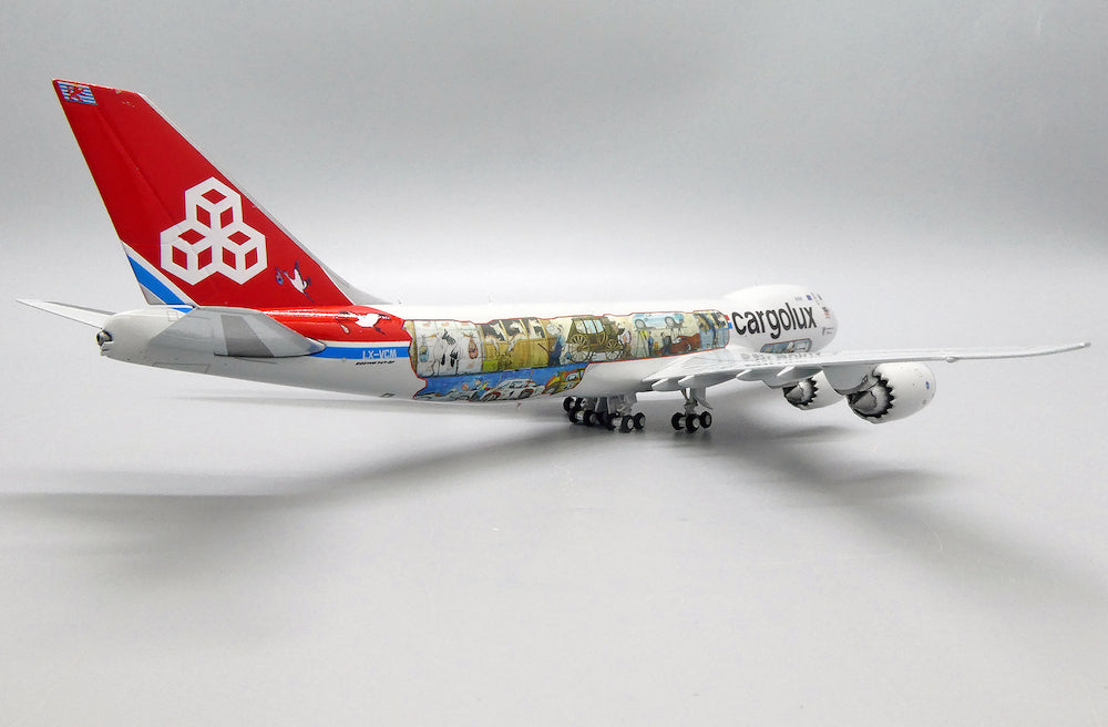 JC WINGS B747-8F CARGOLUX "CUTAWAY LIVERY" (INTERACTIVE SERIES) REG: LX-VCM