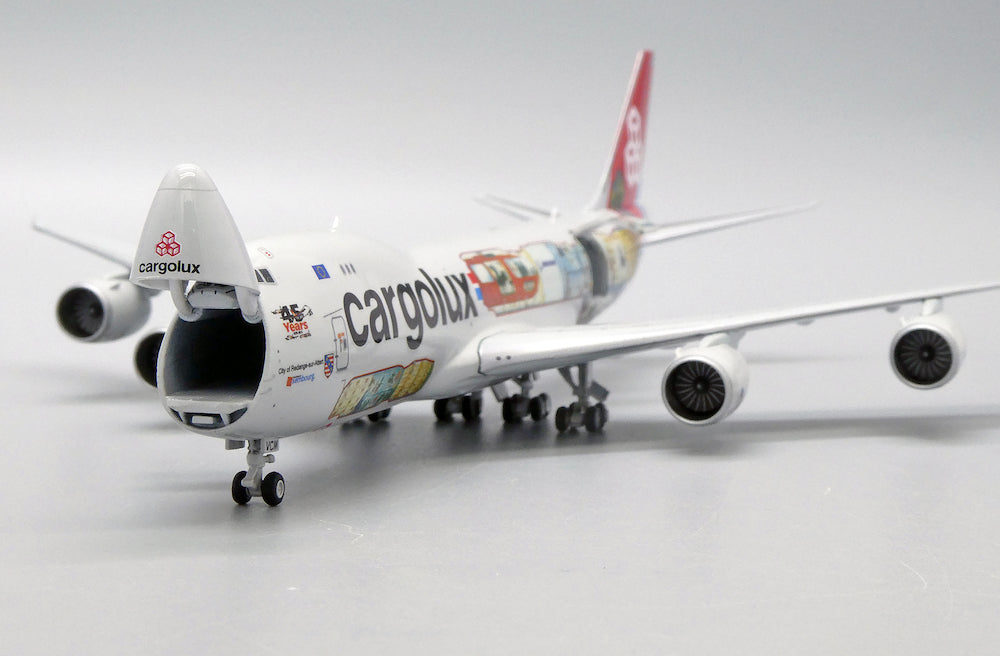 JC WINGS B747-8F CARGOLUX "CUTAWAY LIVERY" (INTERACTIVE SERIES) REG: LX-VCM