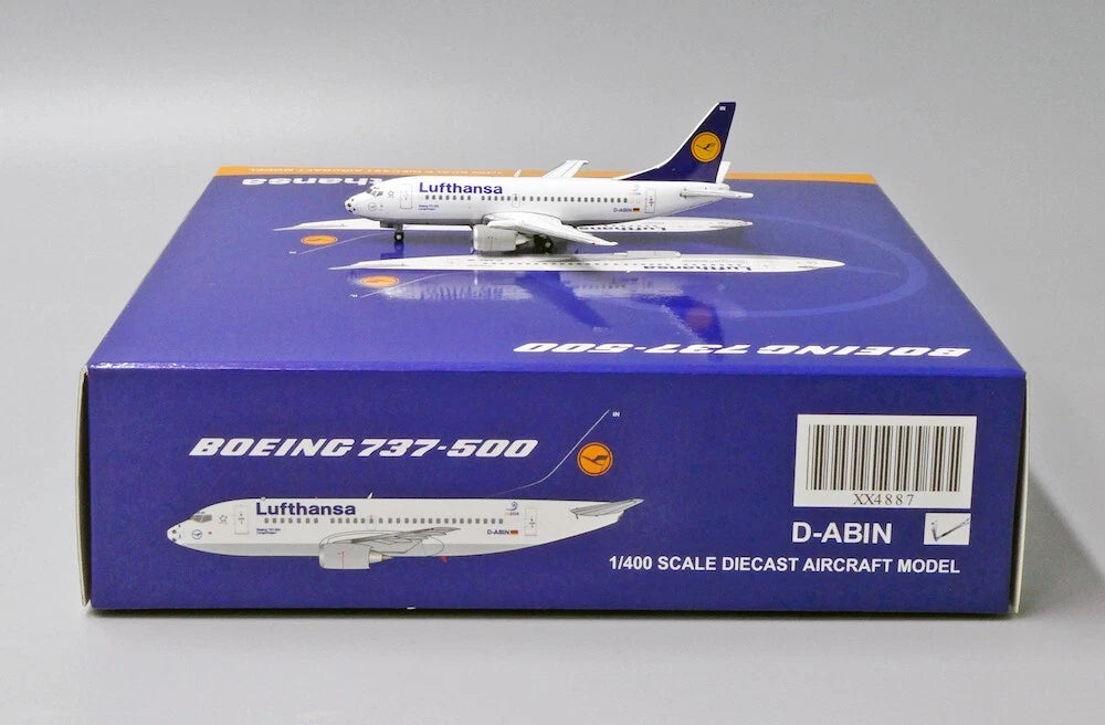 JC WINGS B737-500 LUFTHANSA "FOOTBALL NOSE" REG: D-ABIN