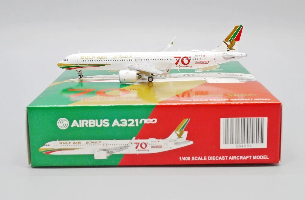 JC WINGS A321NEO GULF AIR "RETRO LIVERY" REG: A9C-NB