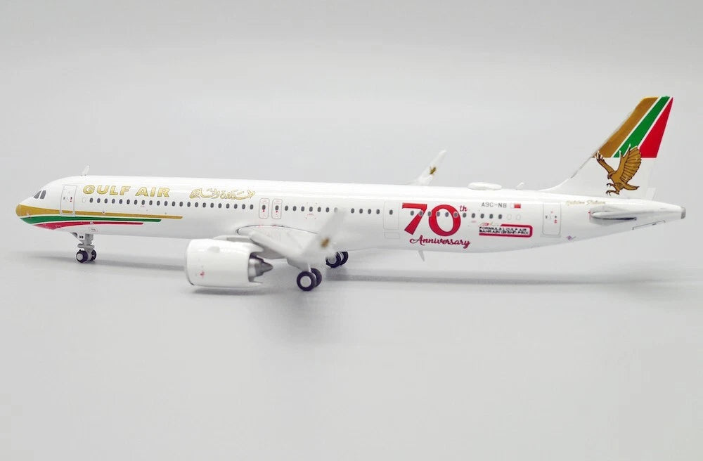 JC WINGS A321NEO GULF AIR "RETRO LIVERY" REG: A9C-NB