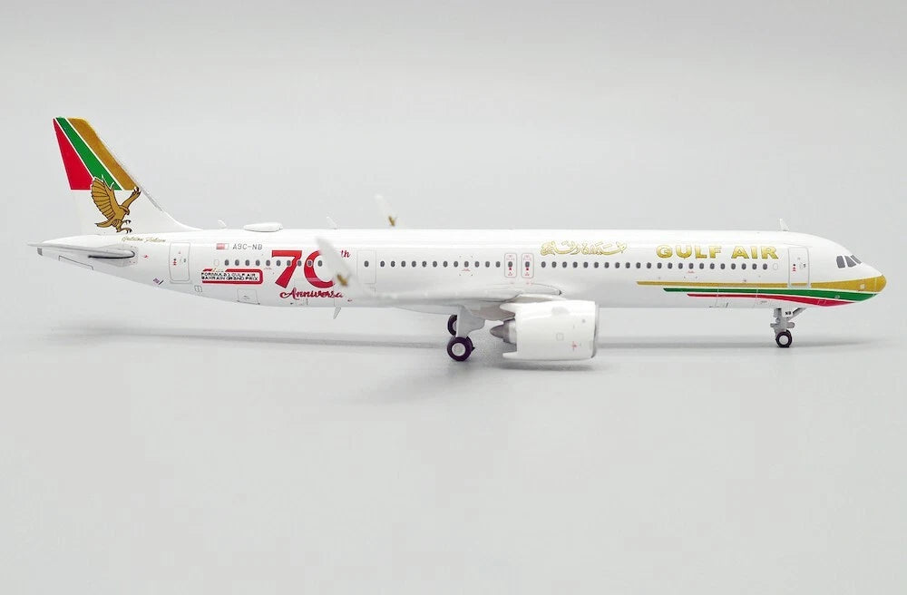 JC WINGS A321NEO GULF AIR "RETRO LIVERY" REG: A9C-NB