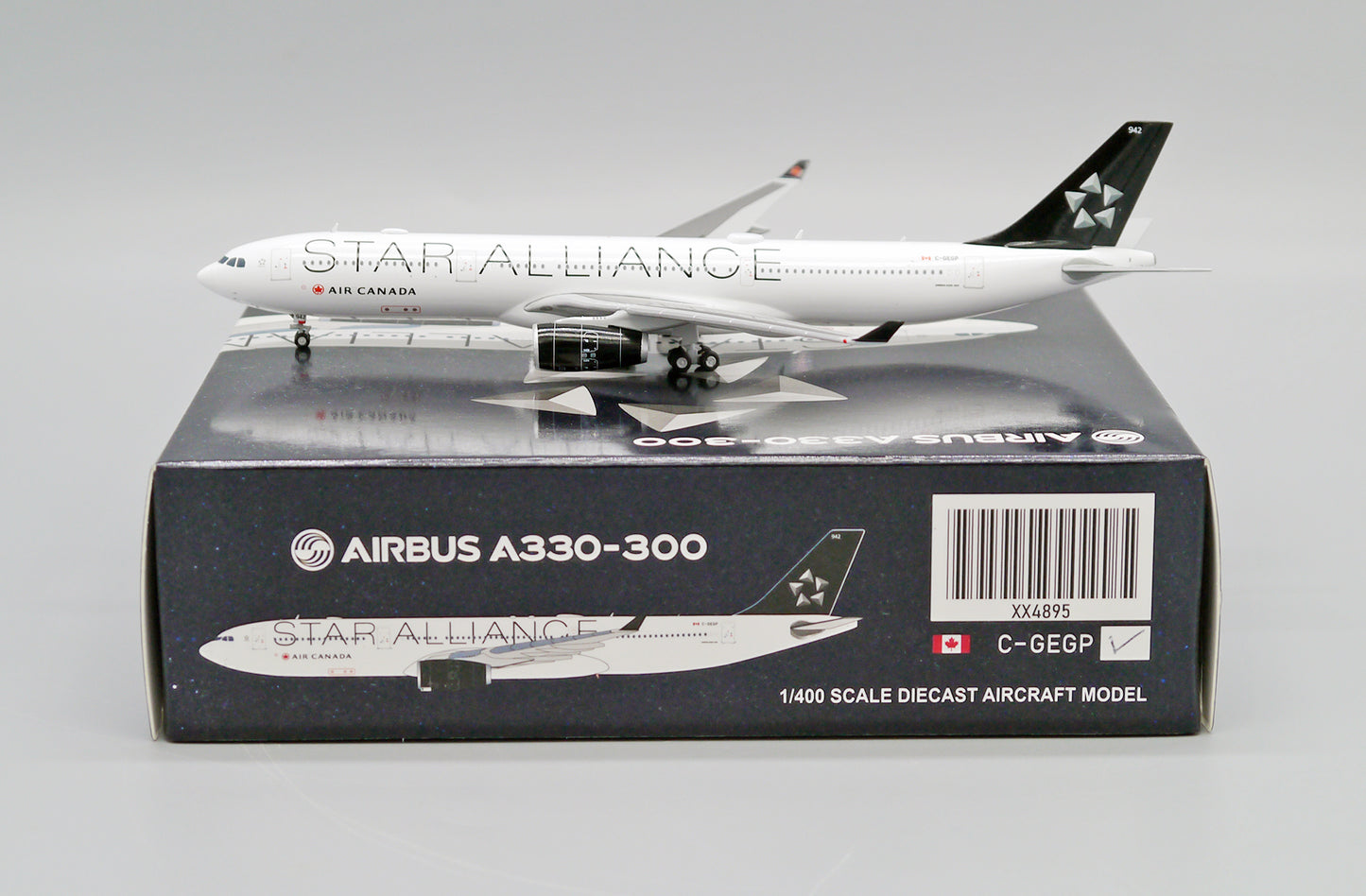 JC WINGS A330-300 AIR CANADA STAR ALLIANCE REG: C-GEGP
