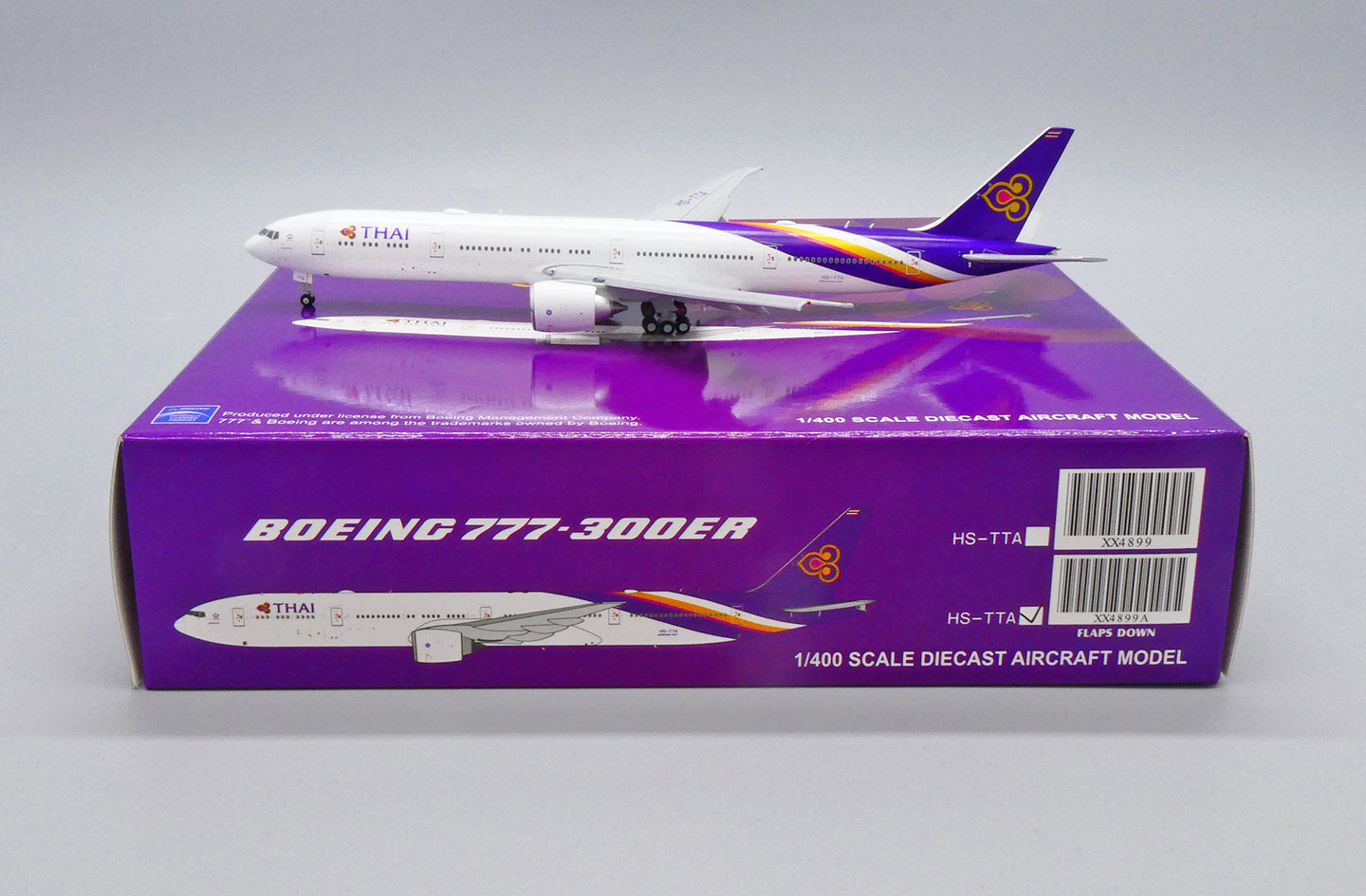 JCWINGS B777-300(ER) THAI FLAP DOWN REG: HS-TTA