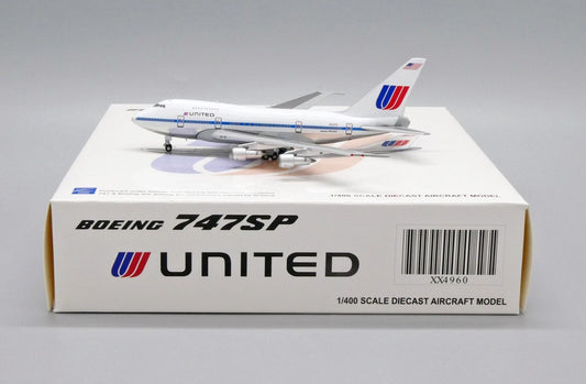 JC WINGS B747SP UNITED AIRLINES "BLUE STRIPE" (POLISHED) REG: N532PA